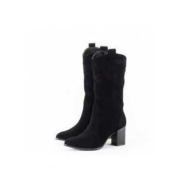 Cizme negre elegante 8615A 114 11713