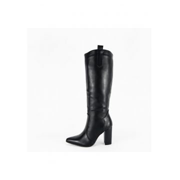 Cizme negre elegante 9327A 112 13870