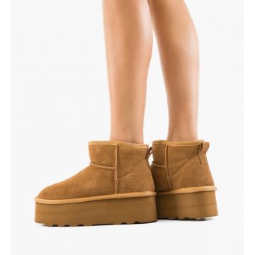 Cizme tip Ug Keston Camel