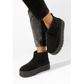 Cizme tip ugg Dayna negre