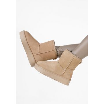 Cizme tip ugg Maya V2 kaki