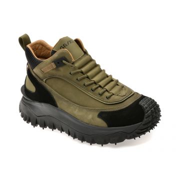 Ghete GRYXX kaki, 8861, din piele naturala Ghete GRYXX kaki, 8861, din piele naturala