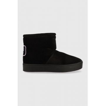 Chiara Ferragni cizme de zapada din piele intoarsa Eyelike culoarea negru Chiara Ferragni cizme de zapada din piele intoarsa Eyelike culoarea negru