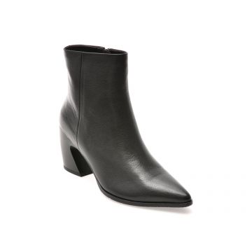 Ciocate EPICA negre, B233, din piele naturala