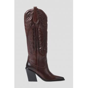 Cizme cowboy de piele Western