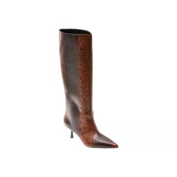 Cizme elegante ALDO maro, SELORA 241, din piele ecologica