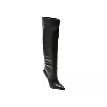 Cizme elegante EPICA PREMIUM negre, 181R, din piele naturala