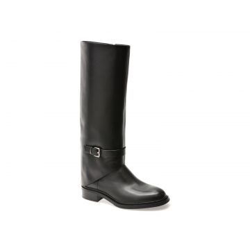 Cizme EPICA PREMIUM negre, 1707, din piele naturala