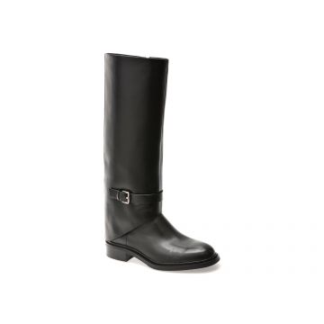 Cizme EPICA PREMIUM negre, 1707, din piele naturala
