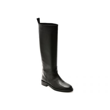 Cizme EPICA PREMIUM negre, HF1080, din piele naturala
