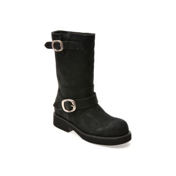 Cizme GRYXX gri, 248098, din piele intoarsa