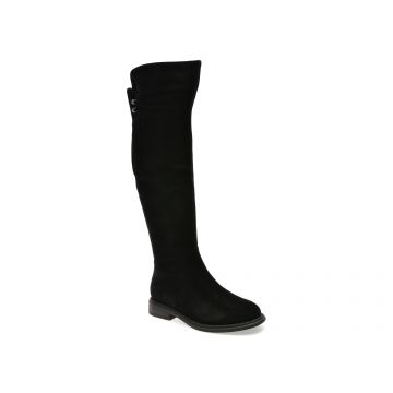 Cizme GRYXX negre, DX01276, din piele intoarsa