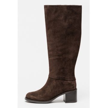 Cizme mid-calf de piele intoarsa Chamberly