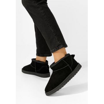 Ghete dama piele Annisia negre