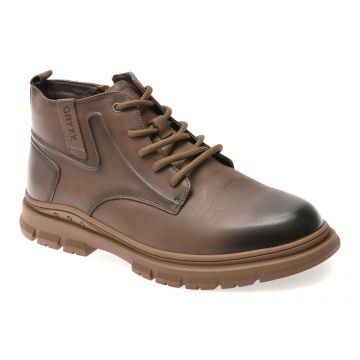Ghete GRYXX kaki, 8853, din piele naturala Ghete GRYXX kaki, 8853, din piele naturala