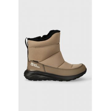 Jack Wolfskin cizme de iarna culoarea bej