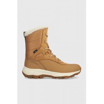 Jack Wolfskin cizme de iarna Everquest Texapore Snow High culoarea bej