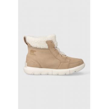 Sorel pantofi EXPLORER NEXT CARNIVAL W culoarea bej, 2058891262 Sorel pantofi EXPLORER NEXT CARNIVAL W culoarea bej, 2058891262