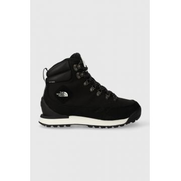 The North Face pantofi Back-To-Berkeley IV Textile Waterproof femei, culoarea negru The North Face pantofi Back-To-Berkeley IV Textile Waterproof femei, culoarea negru