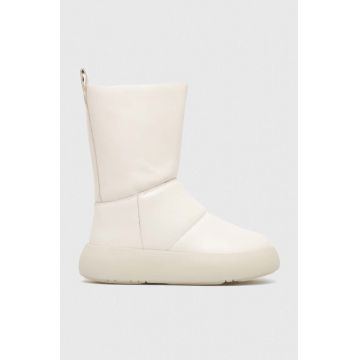 Vagabond Shoemakers bocanci de piele AYLIN culoarea alb, 5438.001.02 Vagabond Shoemakers bocanci de piele AYLIN culoarea alb, 5438.001.02
