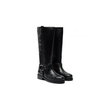 Cizme dama -  304553493 - piele naturala - negru