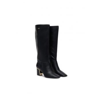 Cizme dama 305248039 -  Piele naturala - Negru Cizme dama 305248039 -  Piele naturala - Negru