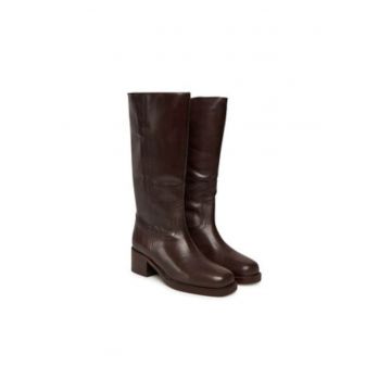 Cizme dama -  305520807 - piele naturala - maro
