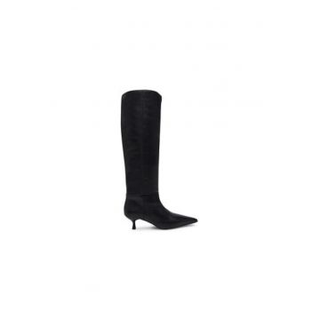 Cizme dama  5814-501-20 - Piele naturala - 35 EU - Negru Cizme dama  5814-501-20 - Piele naturala - 35 EU - Negru