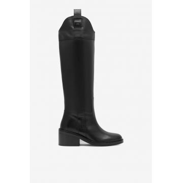 Cizme dama  5905588005032 - Piele naturala - Negru Cizme dama  5905588005032 - Piele naturala - Negru