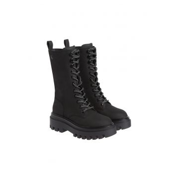 Cizme dama  casual - piele naturala - negru Cizme dama  casual - piele naturala - negru