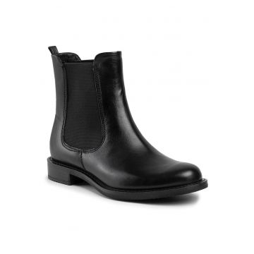 Cizme dama -  Chelsea - piele naturala - negru Cizme dama -  Chelsea - piele naturala - negru