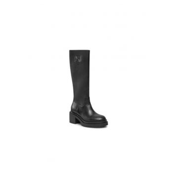Cizme dama  K3324785 - Piele naturala - 38.5 EU - Negru Cizme dama  K3324785 - Piele naturala - 38.5 EU - Negru