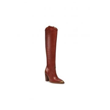 Cizme dama -  piele naturala - maro -