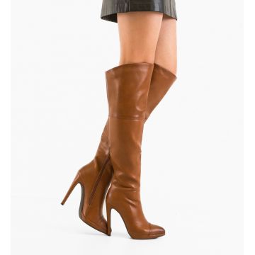 Cizme dama Richa Camel