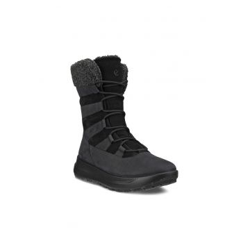 Cizme Nubuck - Negru Cizme Nubuck - Negru