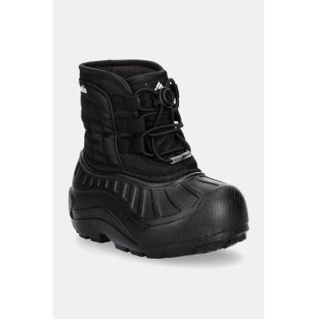 Columbia cizme de iarna copii POWDERBUG SNOWLITE LACE culoarea negru, 2103522