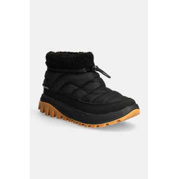 Columbia cizme de iarna Snowtrot Shorty culoarea negru, 2075121