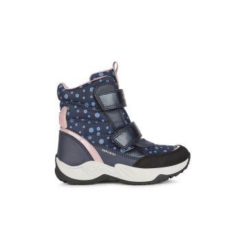 Geox cizme de iarna copii Sentiero Abx culoarea albastru marin Geox cizme de iarna copii Sentiero Abx culoarea albastru marin