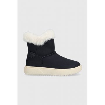 Geox cizme de iarna pentru copii J36HUD 000AU J THELEVEN culoarea albastru marin