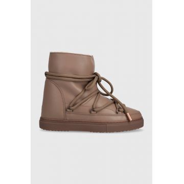 Inuikii bocanci de piele Full Leather Wedge culoarea maro, 75203-087 Inuikii bocanci de piele Full Leather Wedge culoarea maro, 75203-087