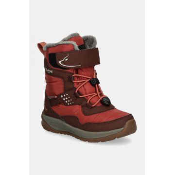 Jack Wolfskin cizme de iarnă pentru copii culoarea bordo, A62143
