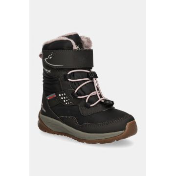 Jack Wolfskin cizme de iarnă pentru copii culoarea negru, A62143