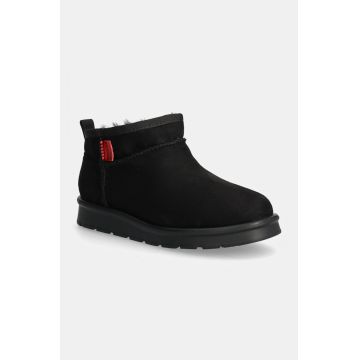 Love Moschino cizme de iarna culoarea negru, JA24043H1LJAW000 Love Moschino cizme de iarna culoarea negru, JA24043H1LJAW000