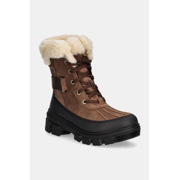 Sorel bocanci de piele TORINO V PARC WP OUTDRY culoarea maro, 2106721256 Sorel bocanci de piele TORINO V PARC WP OUTDRY culoarea maro, 2106721256