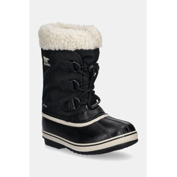Sorel cizme de iarna copii CHILDRENS YOOT PAC culoarea negru, 2114111