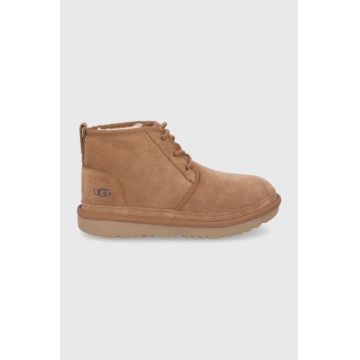 UGG Cizme de zapada din piele întoarsă culoarea maro UGG Cizme de zapada din piele întoarsă culoarea maro