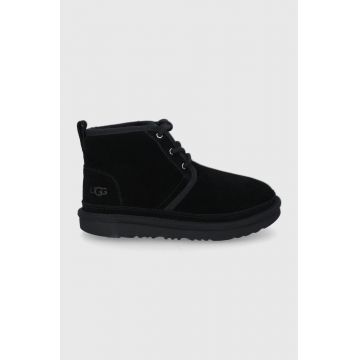 UGG cizme de zapada din piele intoarsa culoarea negru