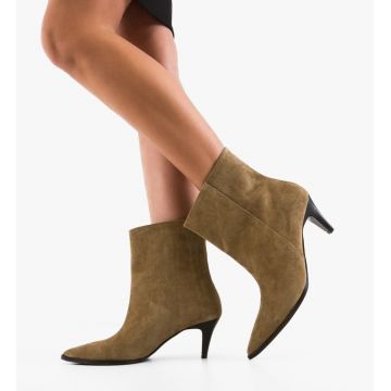 Botine dama Abble Bej