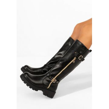 Cizme dama Dovira negre