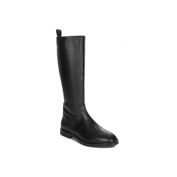 Cizme dama -  inalte - elegante - negru - piele naturala Cizme dama -  inalte - elegante - negru - piele naturala